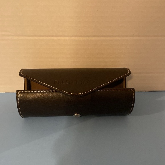 Ellen Tracy Brown Eyeglass Case ( 3 ) - Picture 3 of 6